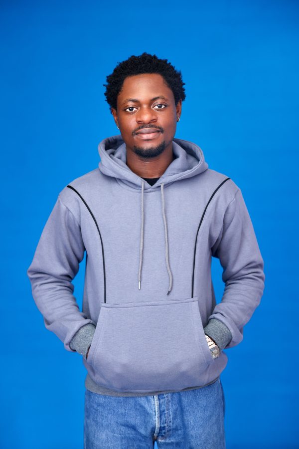 Essential Structured Hoodie – Grey Unisex