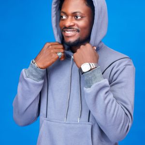 Essential Structured Hoodie – Grey Unisex