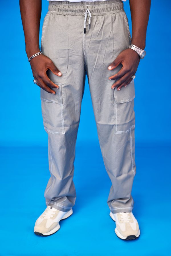 Essential Utility Combat Trousers – Stone Grey