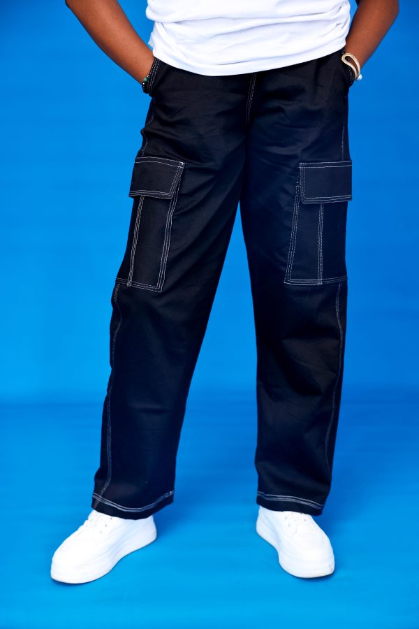Essential Utility Combat Trousers – Black