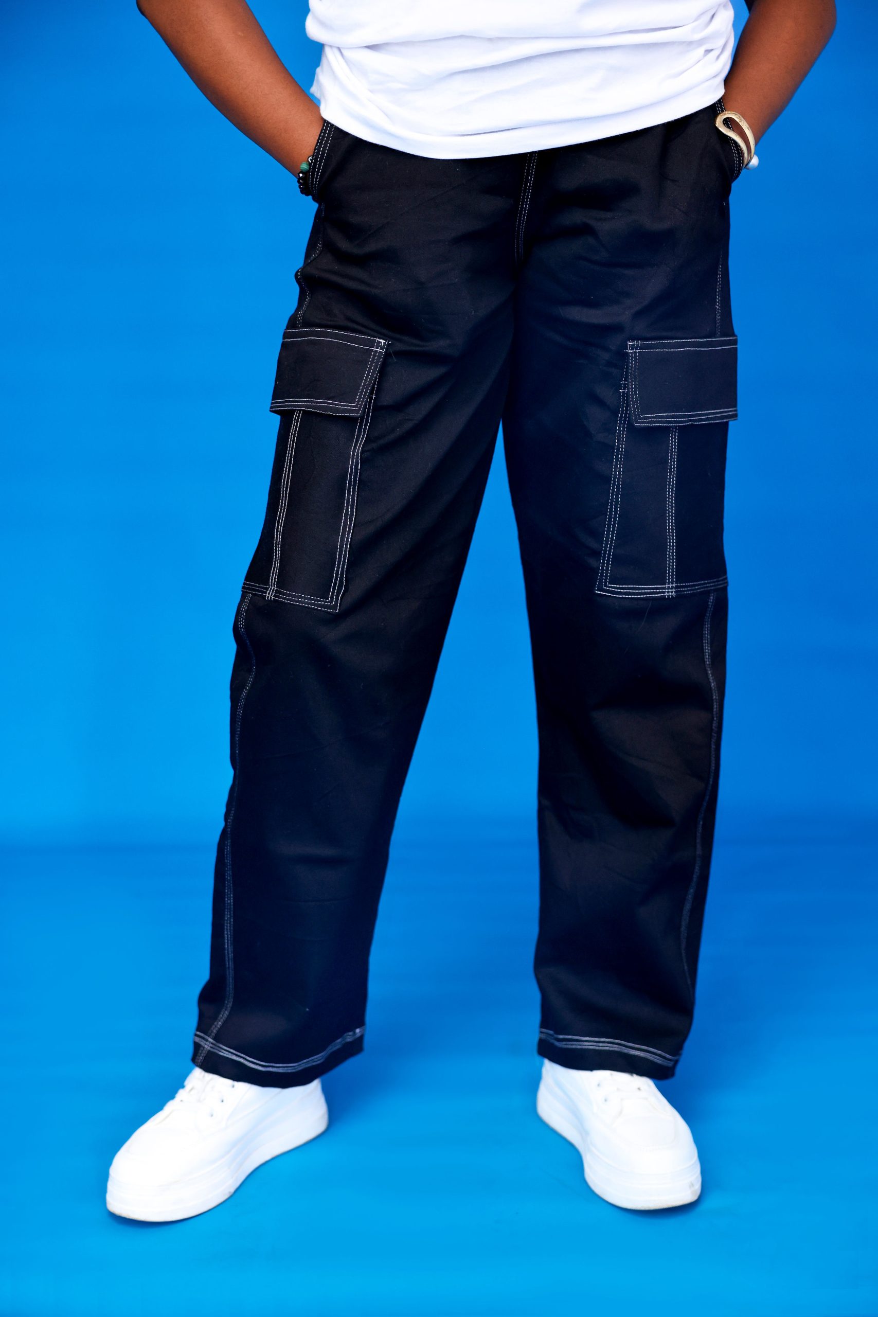 Essential Utility Combat Trousers – Black - Image 1