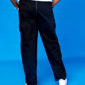 Essential Utility Combat Trousers – Black - Image 4