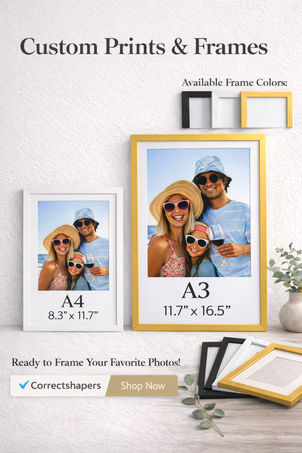 Custom Photo Prints & Frames A4,A3 - Image 1