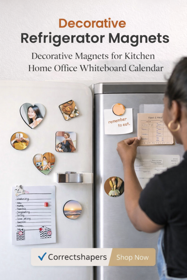 Multiple Personalised Custom Magnetic Photo Fridge Magnets