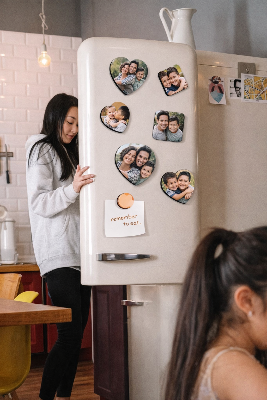 Multiple Personalised Custom Magnetic Photo Fridge Magnets - Image 2