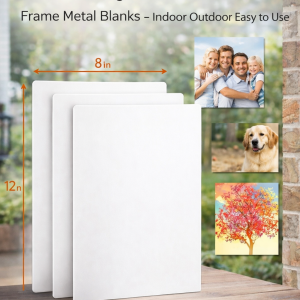 Custom Metal Photo Print Sign 8x12 Inch