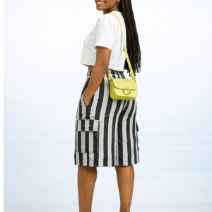 Okin Classic Aso Oke Cargo Shorts – Handwoven Okin Collection - Image 2